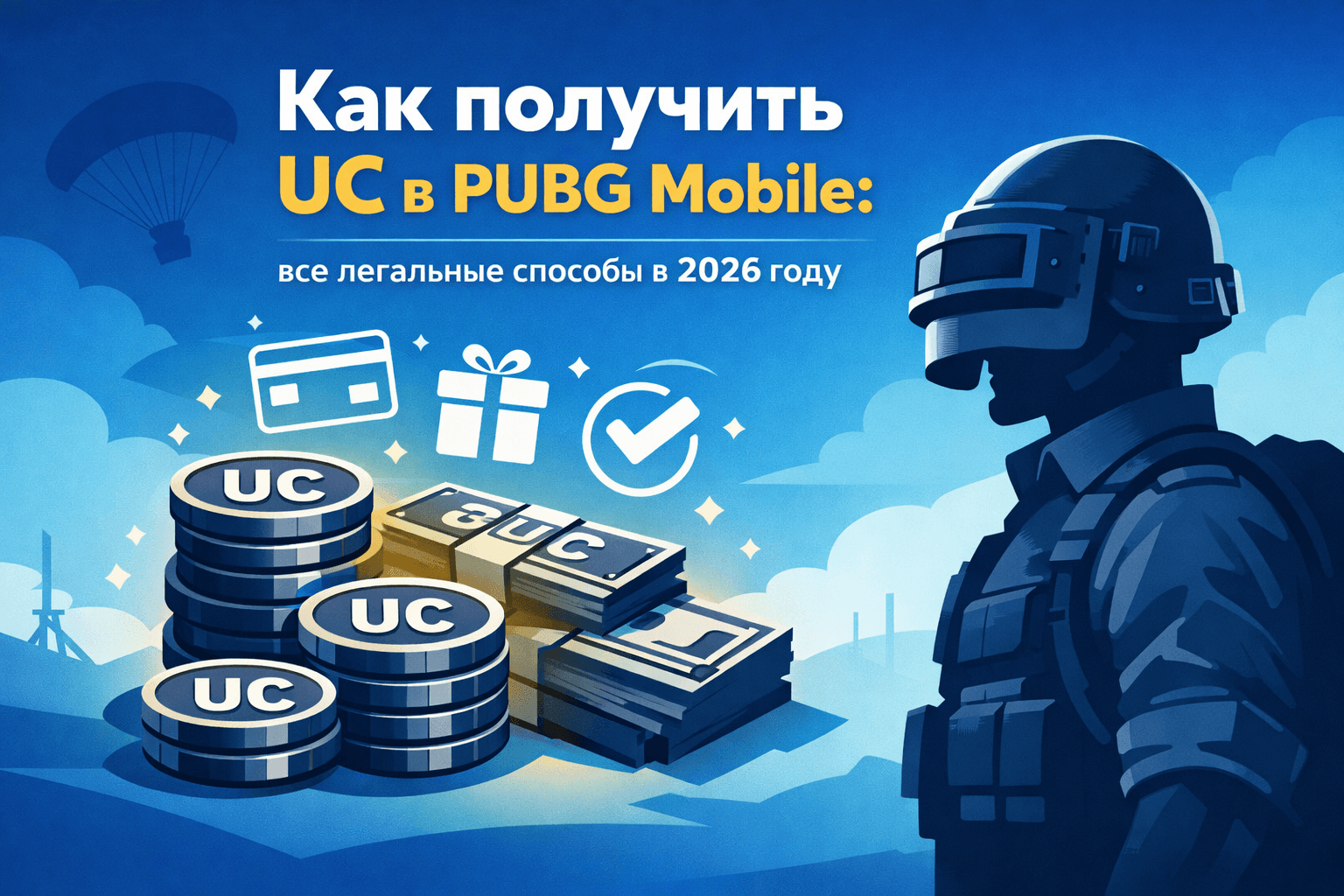Как получить UC в PUBG Mobile: все легальные способы в 2026 году