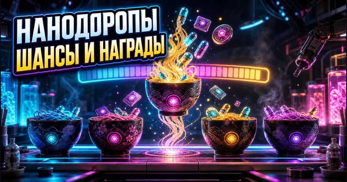 Нанодропы и наносилы Brawl Stars: шансы и награды
