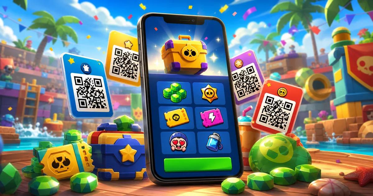 Промокоды Brawl Stars на июль 2026: коды на гемы, QR и халява