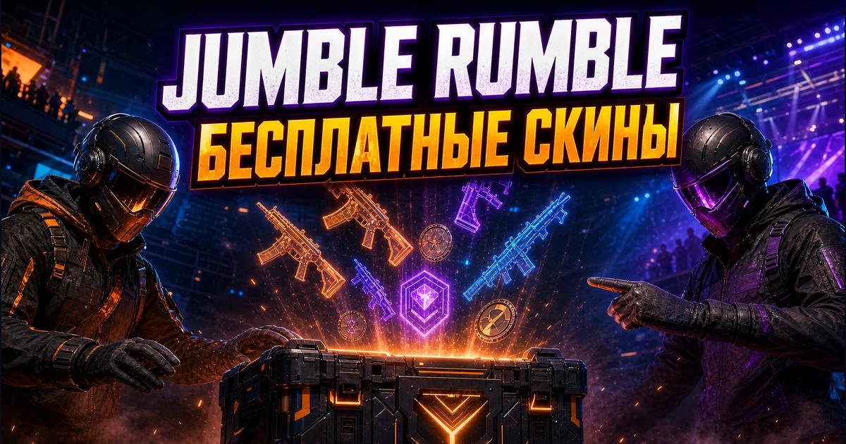 Jumble Rumble в Standoff 2: бесплатные скины и медаль